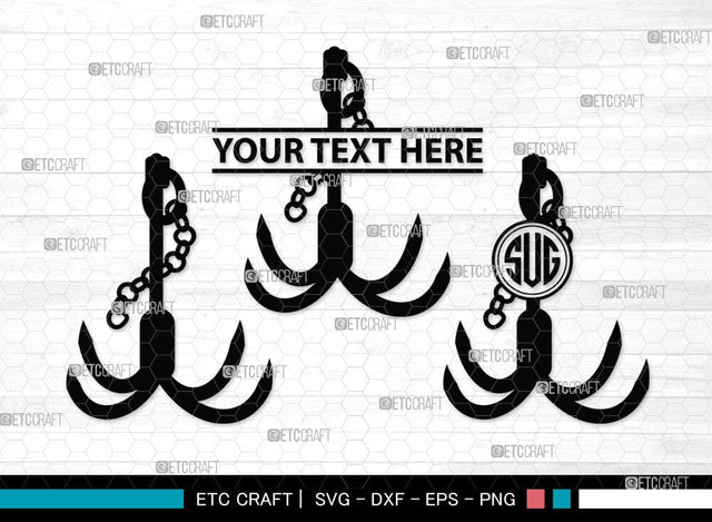 Anchor Monogram, Anchor Silhouette, Anchor SVG, Rope, Rope Anchor, Nautical, Ship, Navy, Boat Anchor, Sea, Ocean, Sailor, Sea Anchor, Sailing, SB00059 SVG ETC Craft 