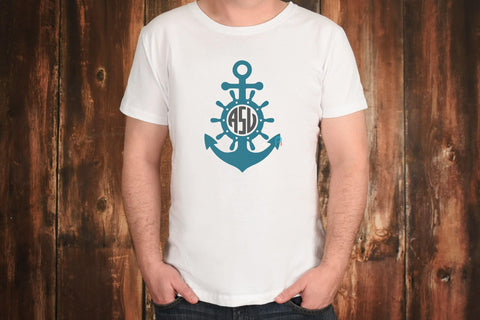 Anchor Monogram Svg, Anchor Svg, Anchor Clip Art, Anchor Dxf SVG Pinoyart Kreatib 