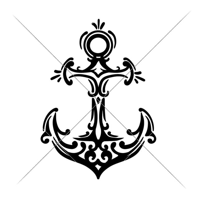 Anchor Nautical Beach SVG SVG Chameleon Cuttables 