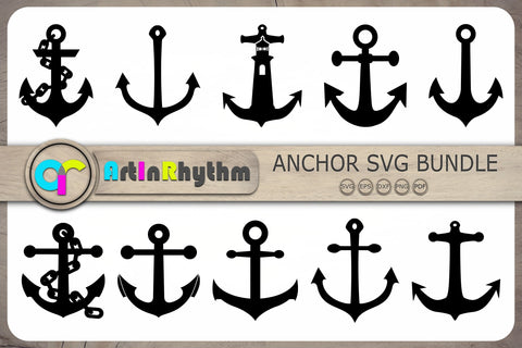 Anchor Svg Bundle, Anchors Svg, Anchor Svg, Nautical Svg SVG Artinrhythm shop 