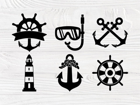 Anchor SVG Bundle, Nautical Svg, Boat Svg, Summer SVG TonisArtStudio 