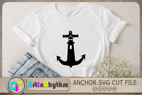 Anchor Svg, Lighthouse Svg, Nautical Svg, Anchor Clipart SVG Artinrhythm shop 
