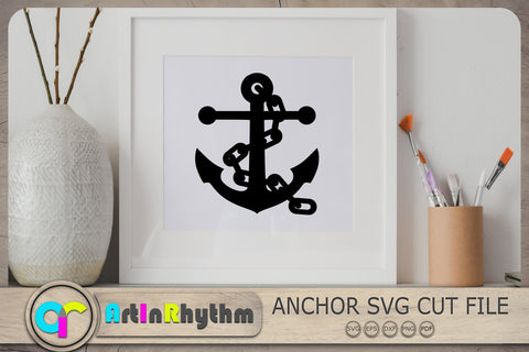 Anchor Svg, Nautical Svg, Anchor Clipart, Anchor Svg File SVG Artinrhythm shop 