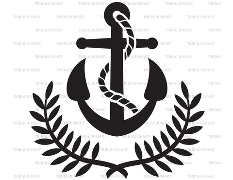 Anchor symbol SVG TribaliumArtSF 