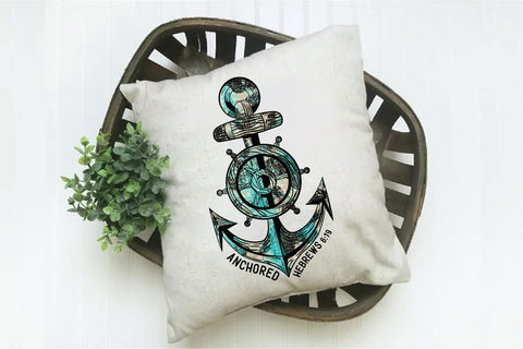 Anchored Hebrews 619 Sublimation Creativeart88 