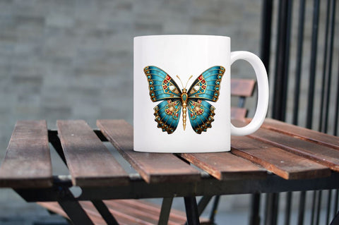 Ancient Egypt Butterfly Sublimation Bundle SVG Regulrcrative 