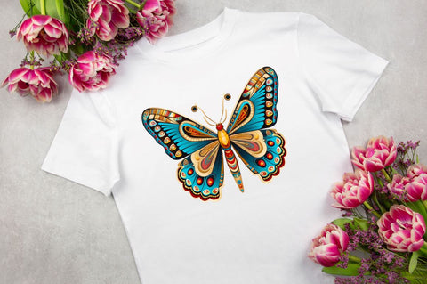 Ancient Egypt Butterfly Sublimation Bundle SVG Regulrcrative 