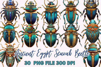 Ancient Egypt Scarab Beetle Sublimation Bundle Sublimation Regulrcrative 