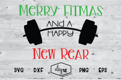 And A Happy New Rear SVG DIYxe Designs 