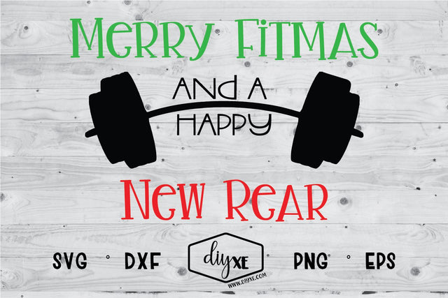 And A Happy New Rear SVG DIYxe Designs 