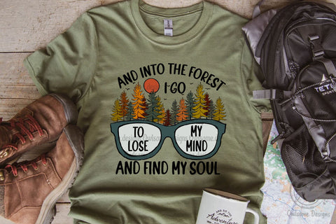 And Into The Forest Sublimation Design, Autumn Design SVG LAM HOANG THUY 