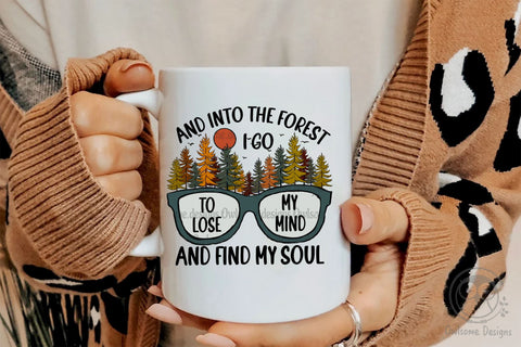 And Into The Forest Sublimation Design, Autumn Design SVG LAM HOANG THUY 