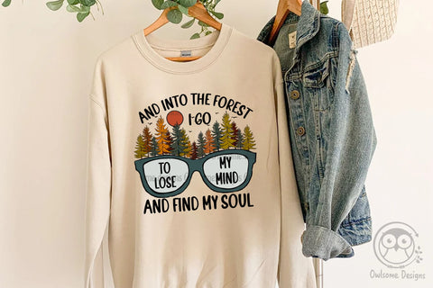 And Into The Forest Sublimation Design, Autumn Design SVG LAM HOANG THUY 