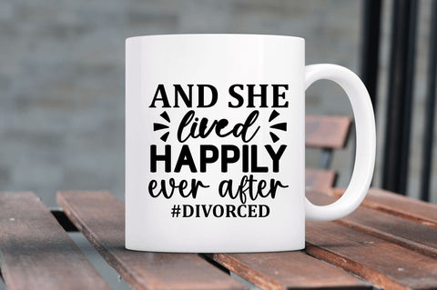 And she lived happily SVG SVG Regulrcrative 