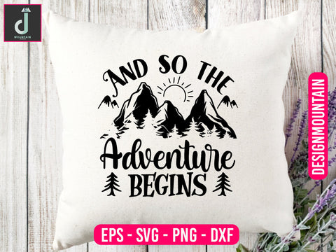 And so the adventure begins svg design SVG Alihossainbd 
