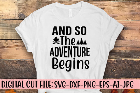 And So The Adventure Begins SVG SVG Syaman 