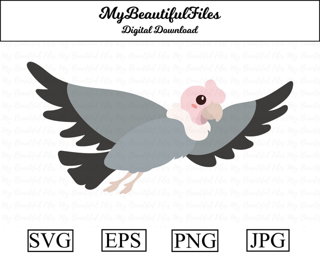 Andean condor - Animal SVG MyBeautifulFiles 