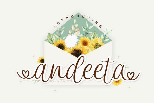 Andeeta Font tlatoustype 