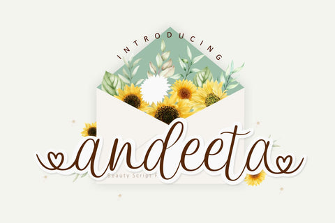 Andeeta Font tlatoustype 