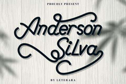 Anderson Silva Font Letterara 