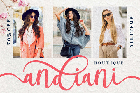 andiani Font Letterena Studios 