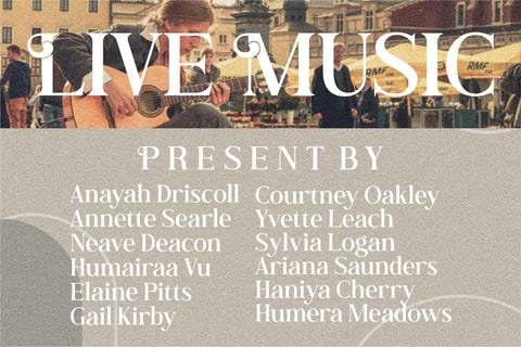 Andine Font Letterena Studios 