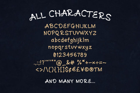 Andovine - Handbrush Typeface Font StringLabs 