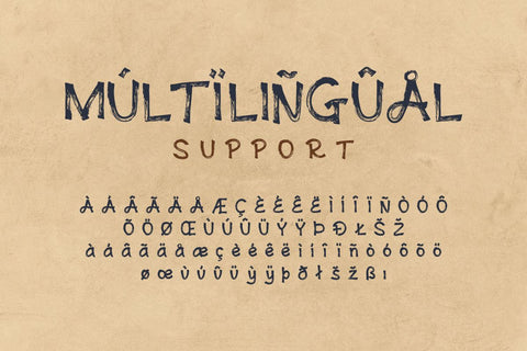 Andovine - Handbrush Typeface Font StringLabs 