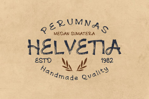 Andovine - Handbrush Typeface Font StringLabs 