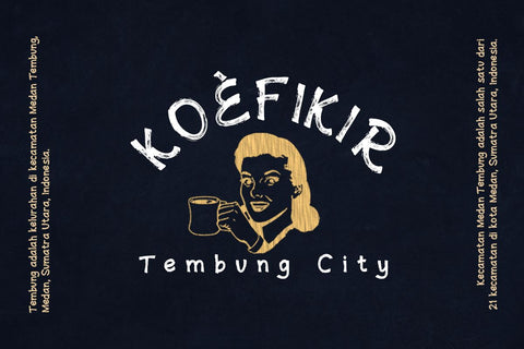 Andovine - Handbrush Typeface Font StringLabs 