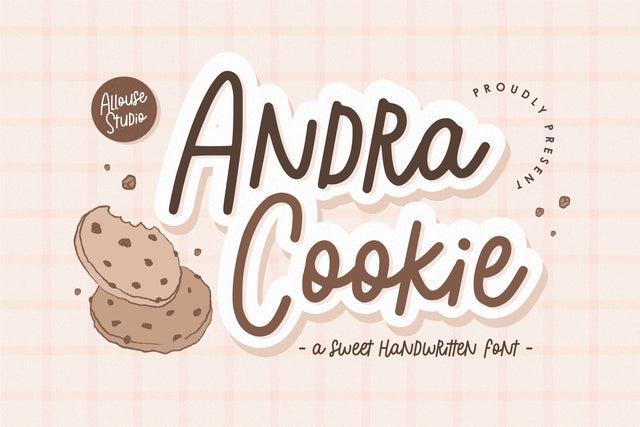 Andra Cookie Font Allouse.Studio 