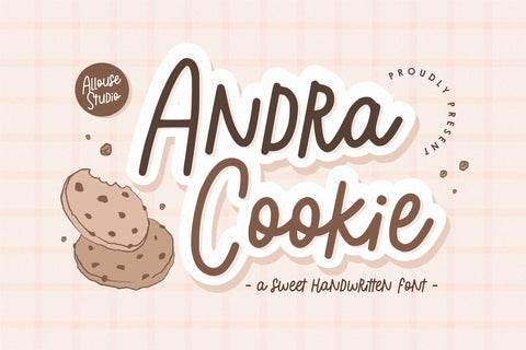 Andra Cookie Font Allouse.Studio 