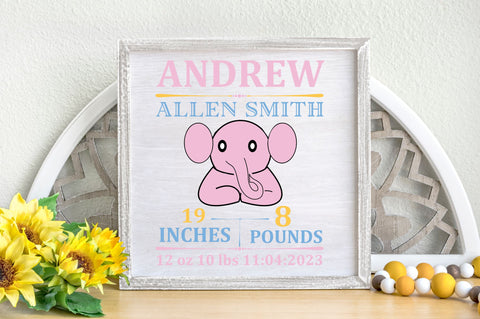 Andrew allen smith 19 inches 8 pounds 12 oz SVG Design SVG Regulrcrative 
