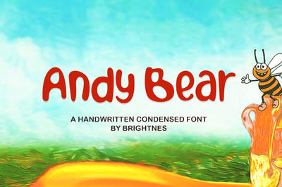 Andy Bear Font gatype 