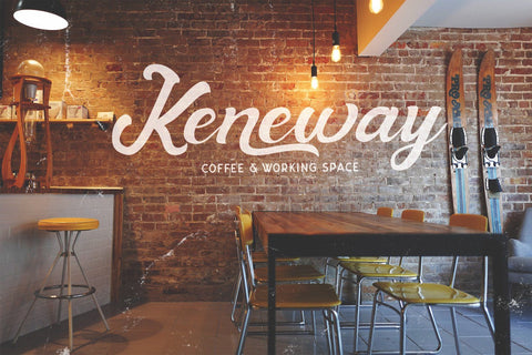 Andy Tusvah - Bold Script Font Font StringLabs 