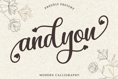 Andyou Font Sakha Design Studio 