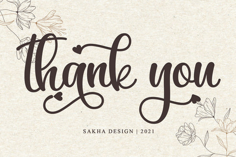 Andyou Font Sakha Design Studio 
