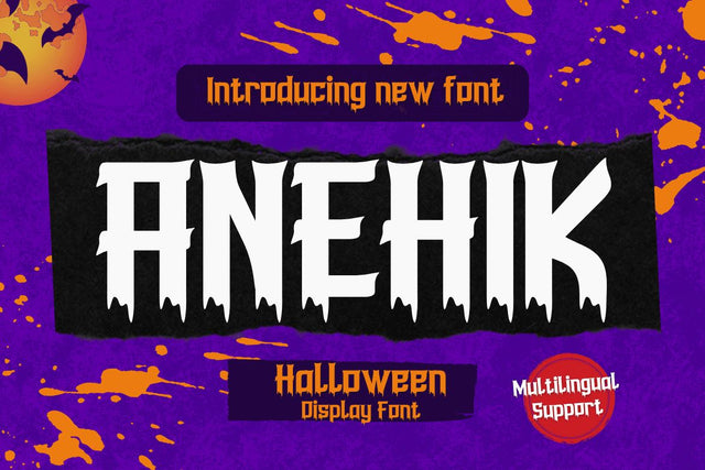 Anehik Font twinletter 