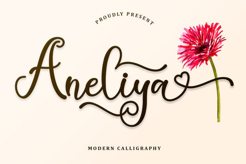 Aneliya Font Sakha Design Studio 