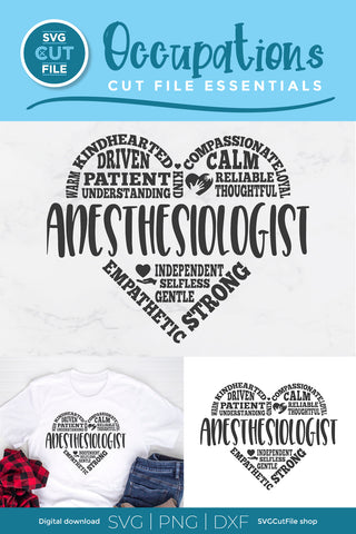 Anesthesiologist svg subway art SVG SVG Cut File 