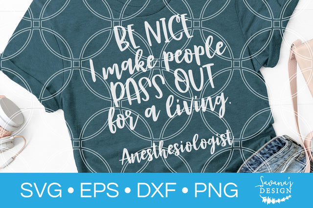 Anesthesiologist SVG SVG SavanasDesign 