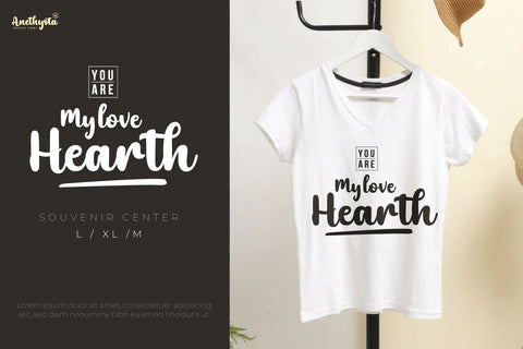 Anethysta Font twinletter 