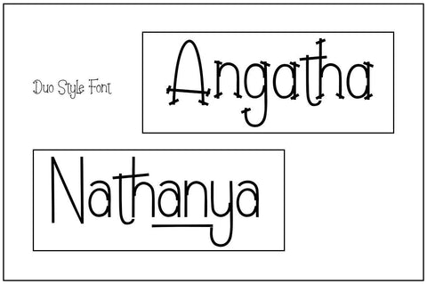 Angatha & Nathanya Font PolemStudio 