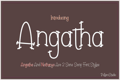 Angatha & Nathanya Font PolemStudio 
