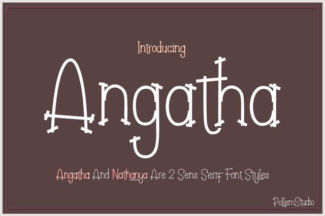 Angatha & Nathanya Font PolemStudio 