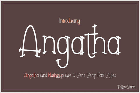 Angatha & Nathanya Font PolemStudio 