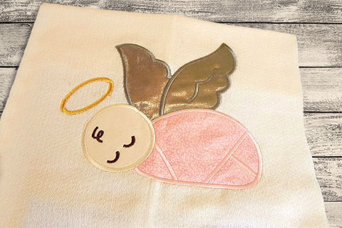 Angel Baby Applique Embroidery Embroidery/Applique Designed by Geeks 