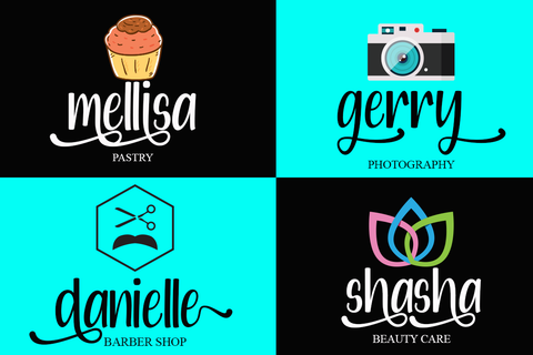 Angel Dancing Font Supersemar Letter 