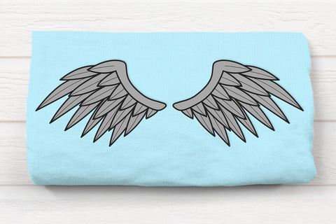 Angel or Demon Wings Embroidery Embroidery/Applique DESIGNS Risa Rocks It 