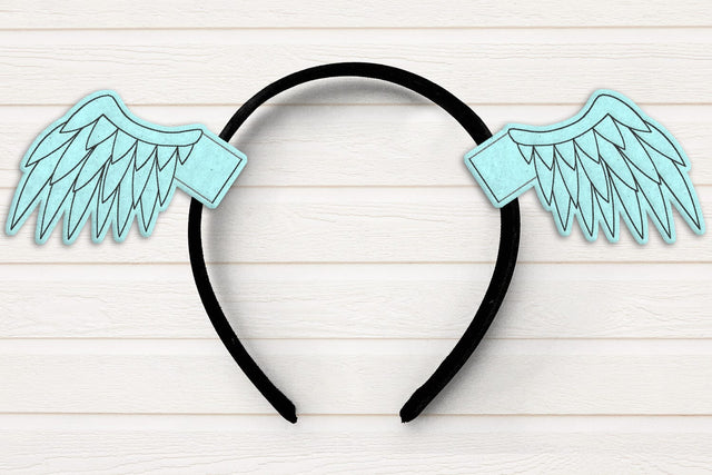 Angel or Demon Wings ITH Costume Headband Slider Embroidery Embroidery/Applique DESIGNS Risa Rocks It 